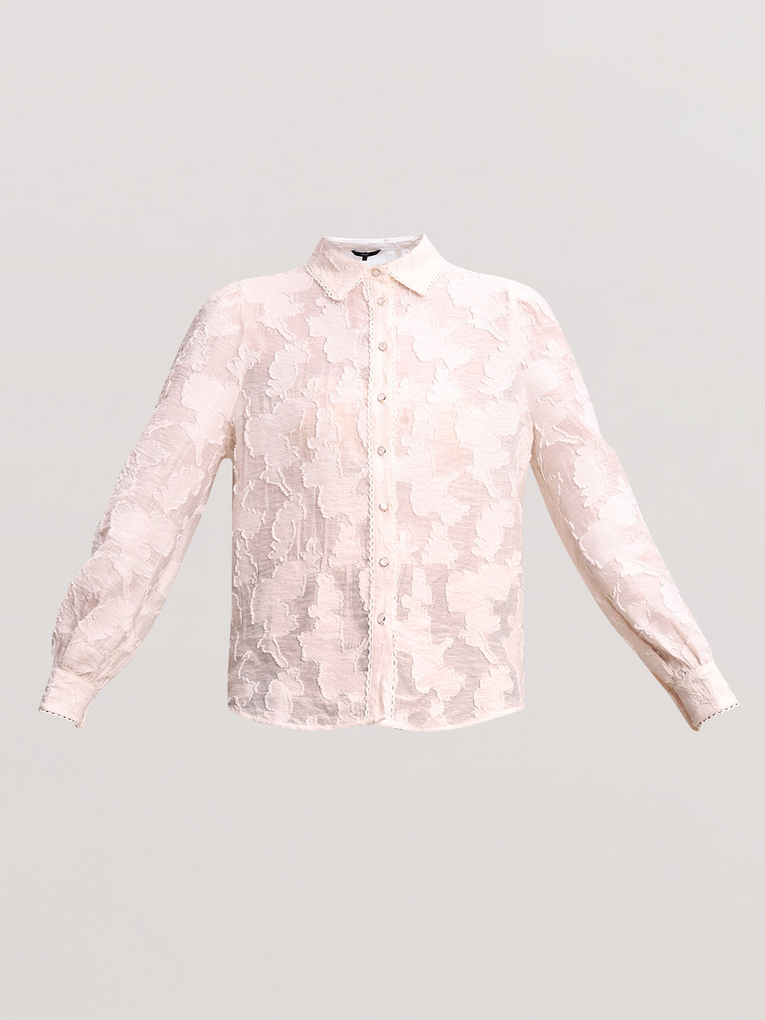 Floral Jacquard Shirt