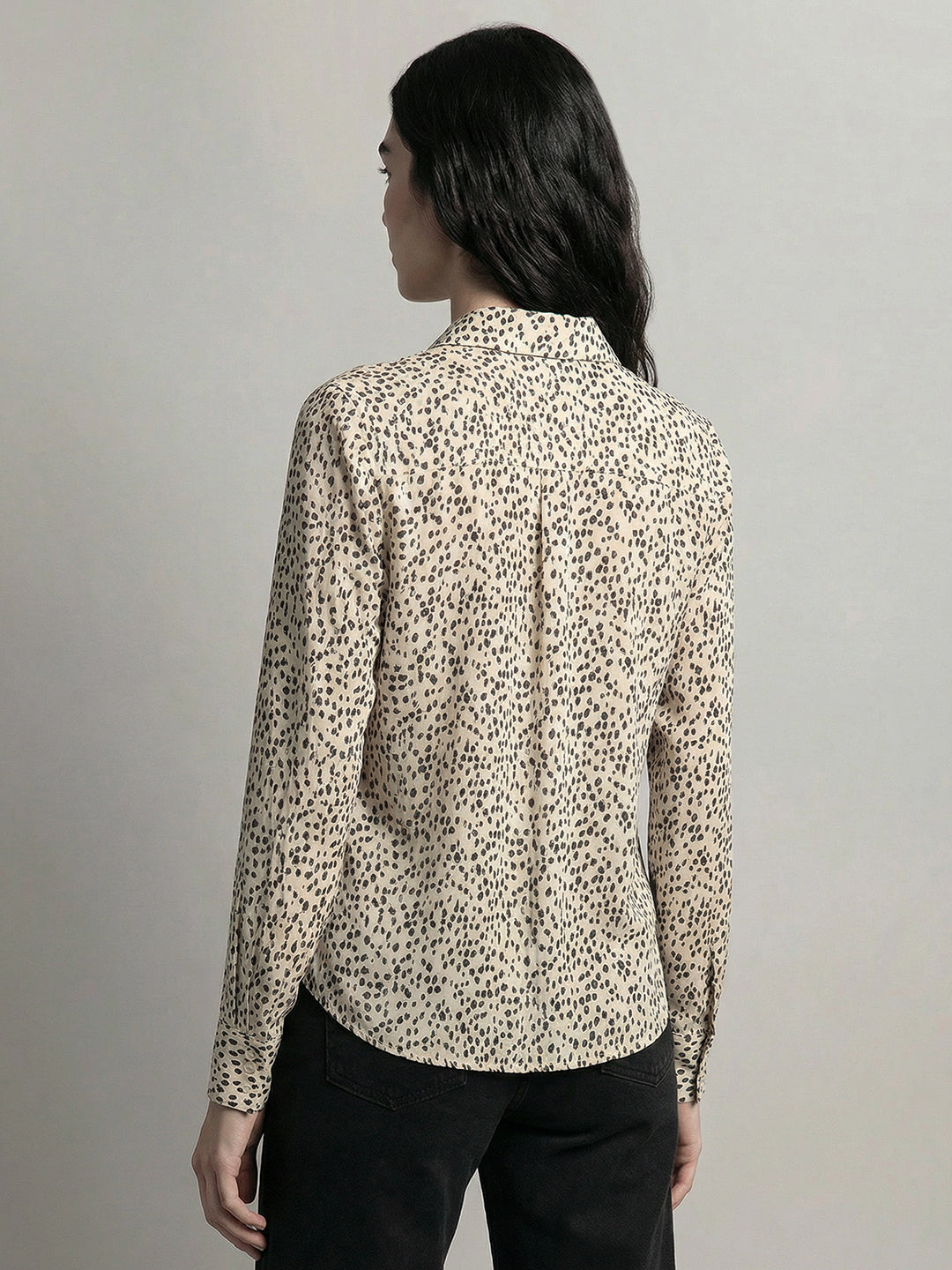 White Printed Shirt