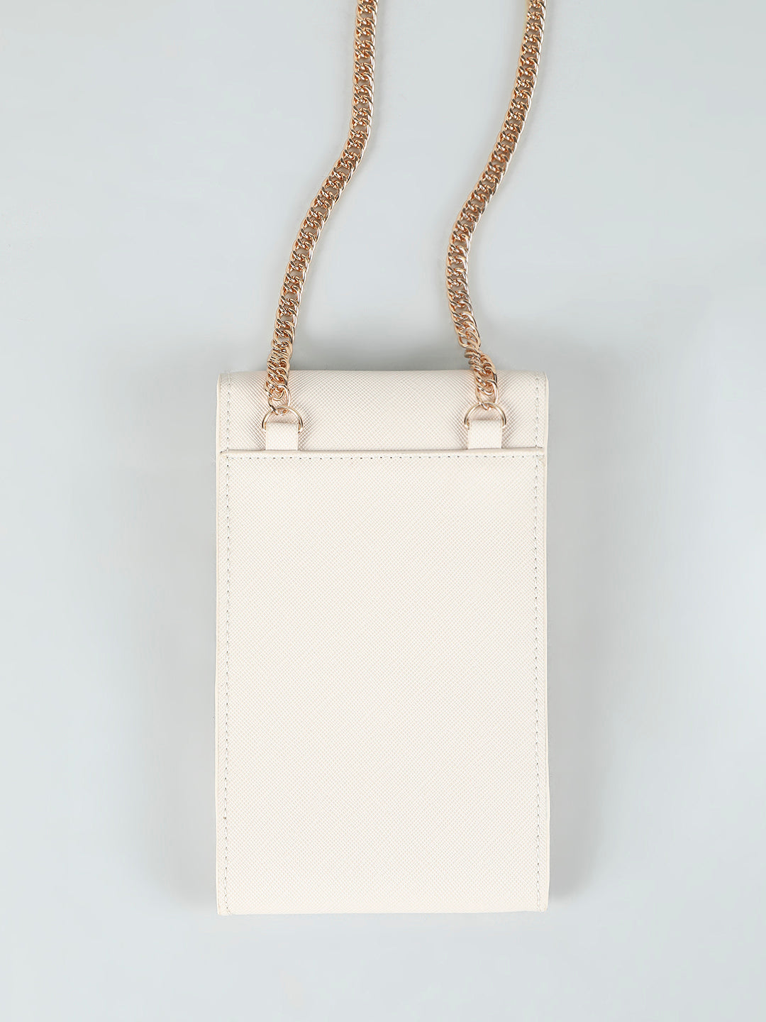 Beige Sleek Mobile Pouch
