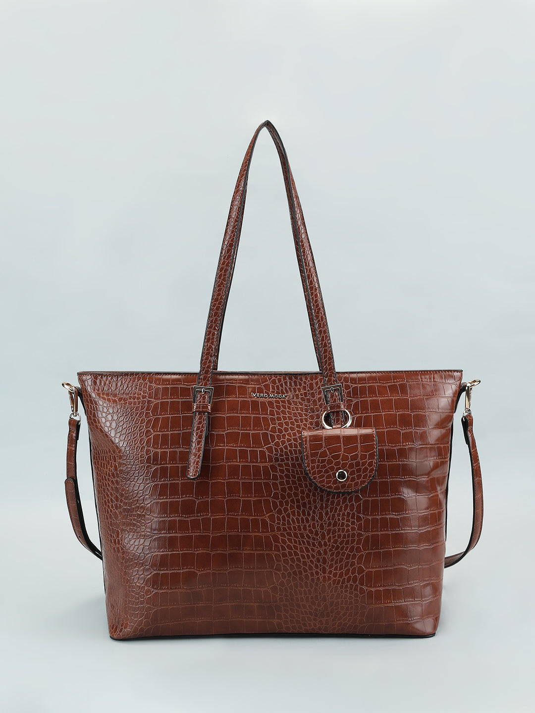 Dark Brown Tote Bag