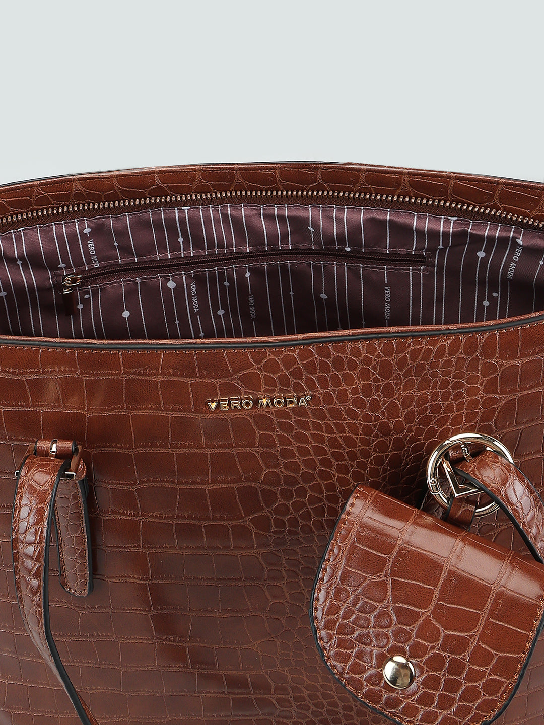 Dark Brown Tote Bag