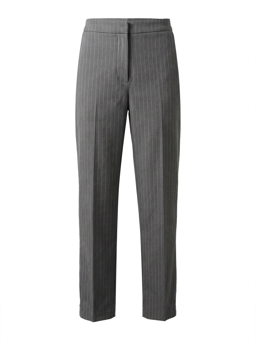 Pinstripe High Rise Trousers