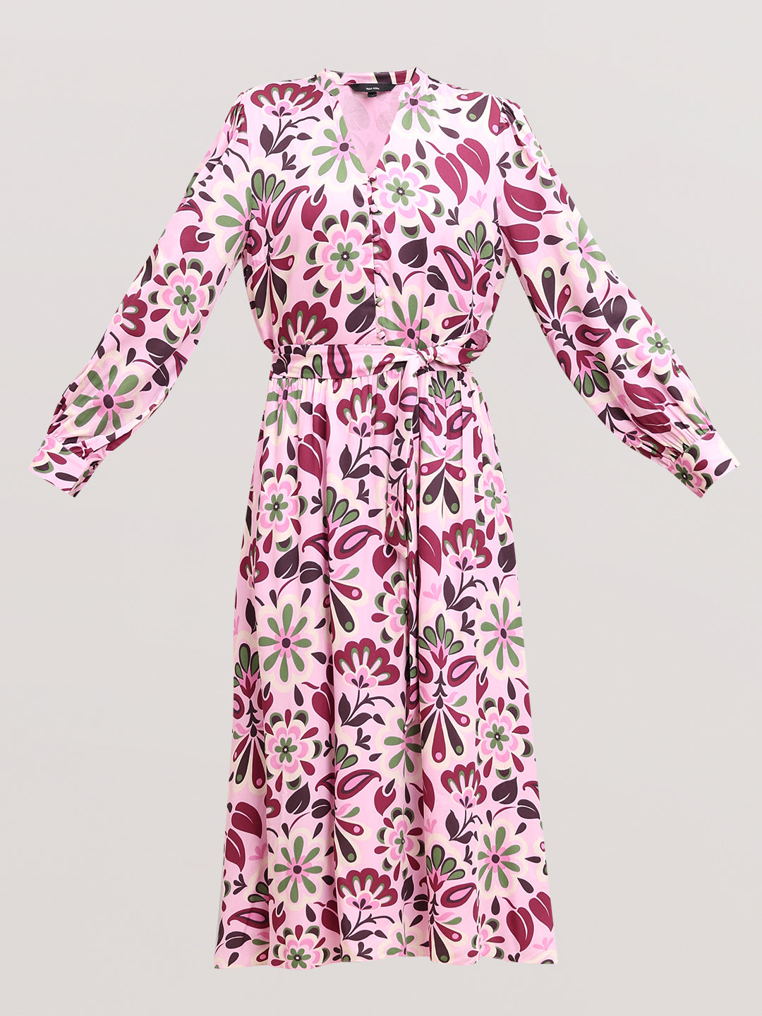 Floral Print Midi Dress