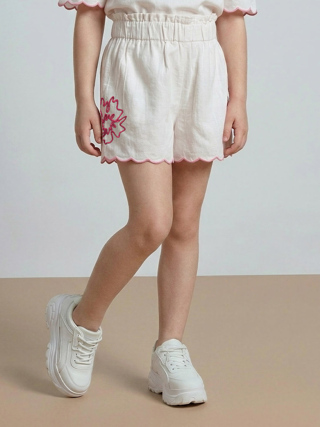 GIRLS Embroidered Shorts