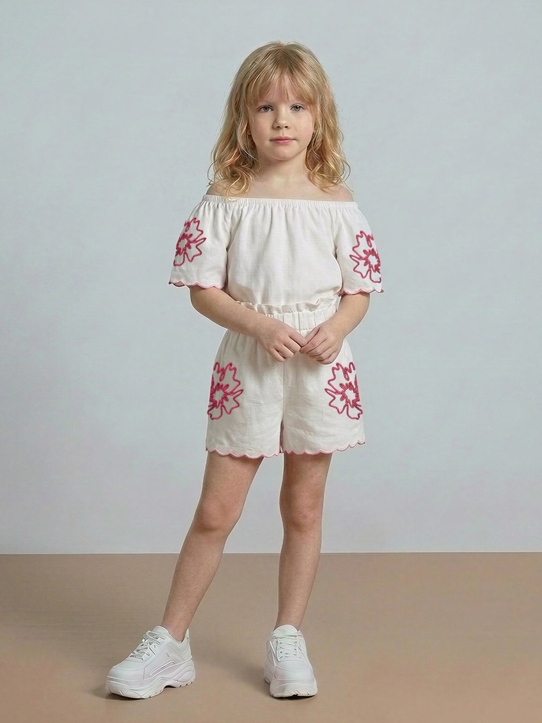 GIRLS Embroidered Shorts