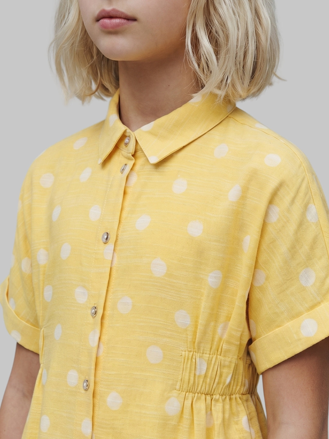 GIRLS Polka Dot Shirt Dress