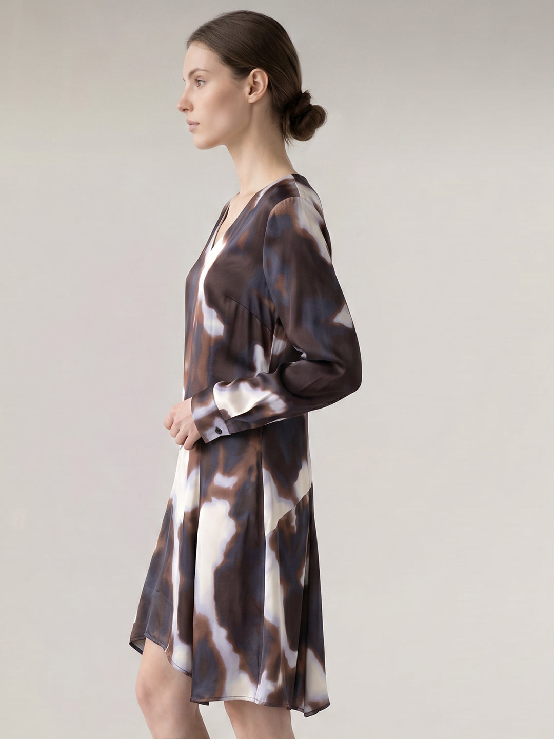 Printed Mini Dress