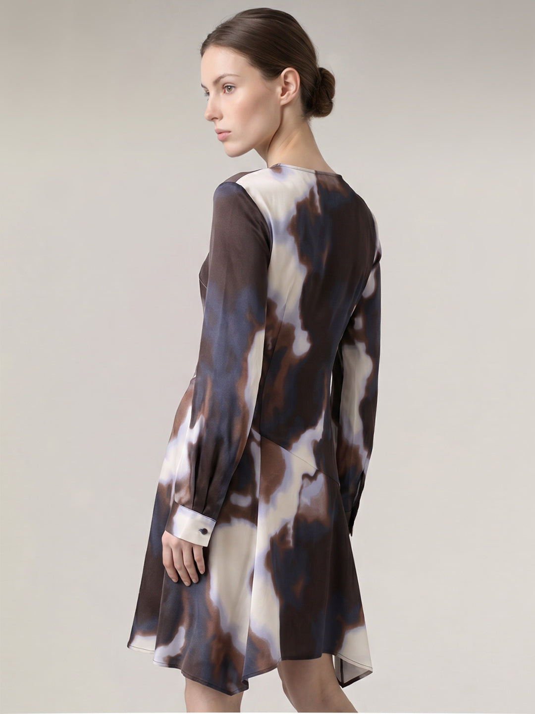 Printed Mini Dress