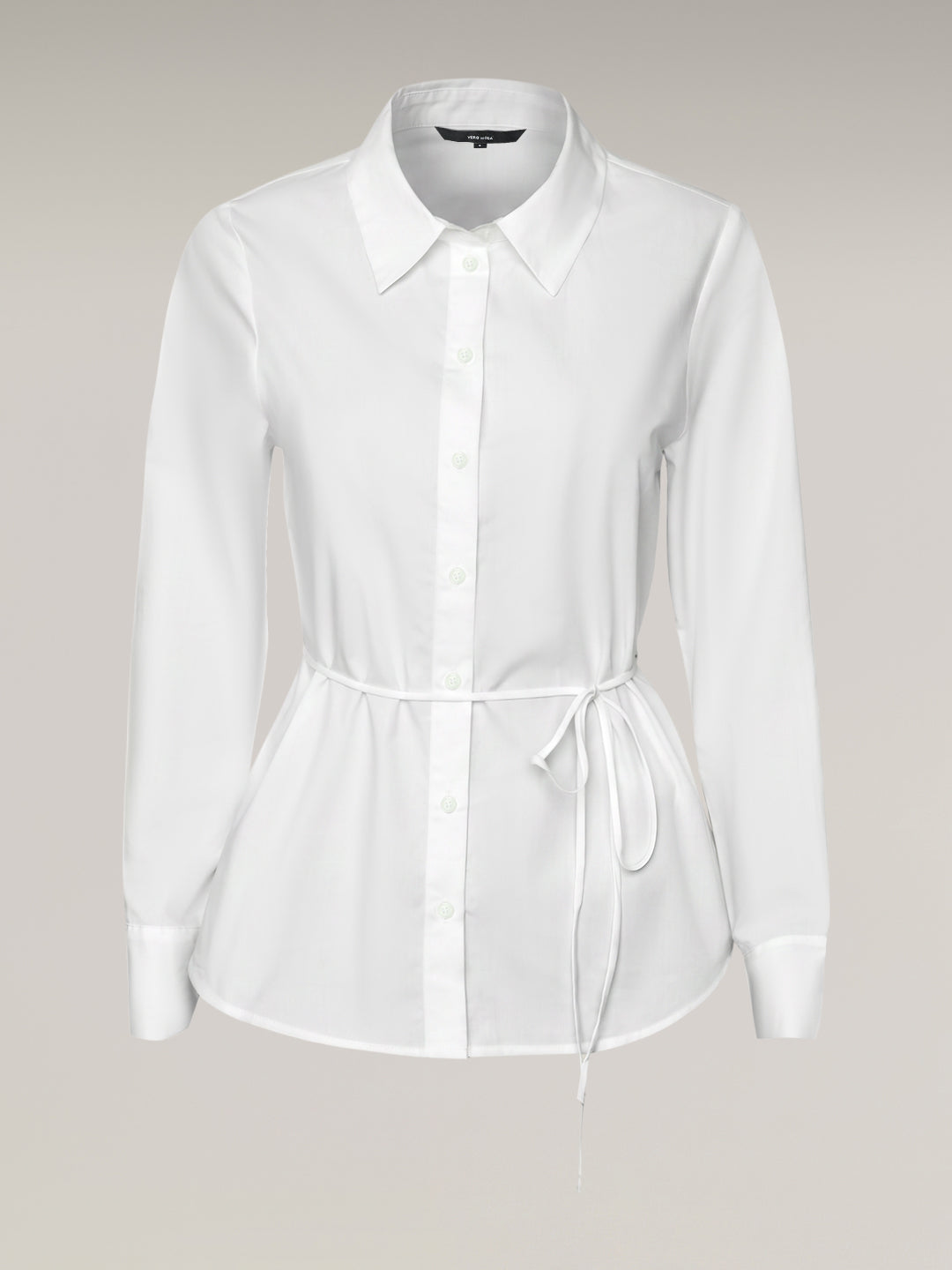 White Striped Shirt