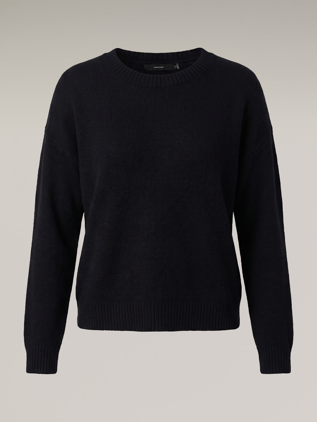 Navy Blue O-Neck Pullover