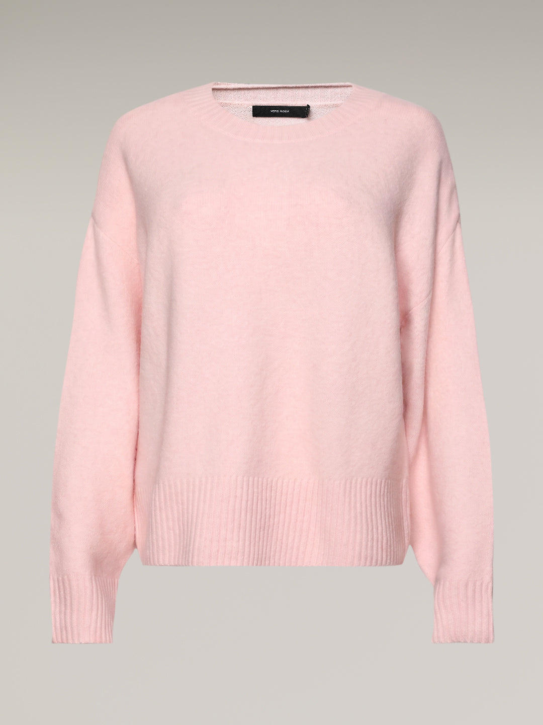 Pink O-Neck Pullover