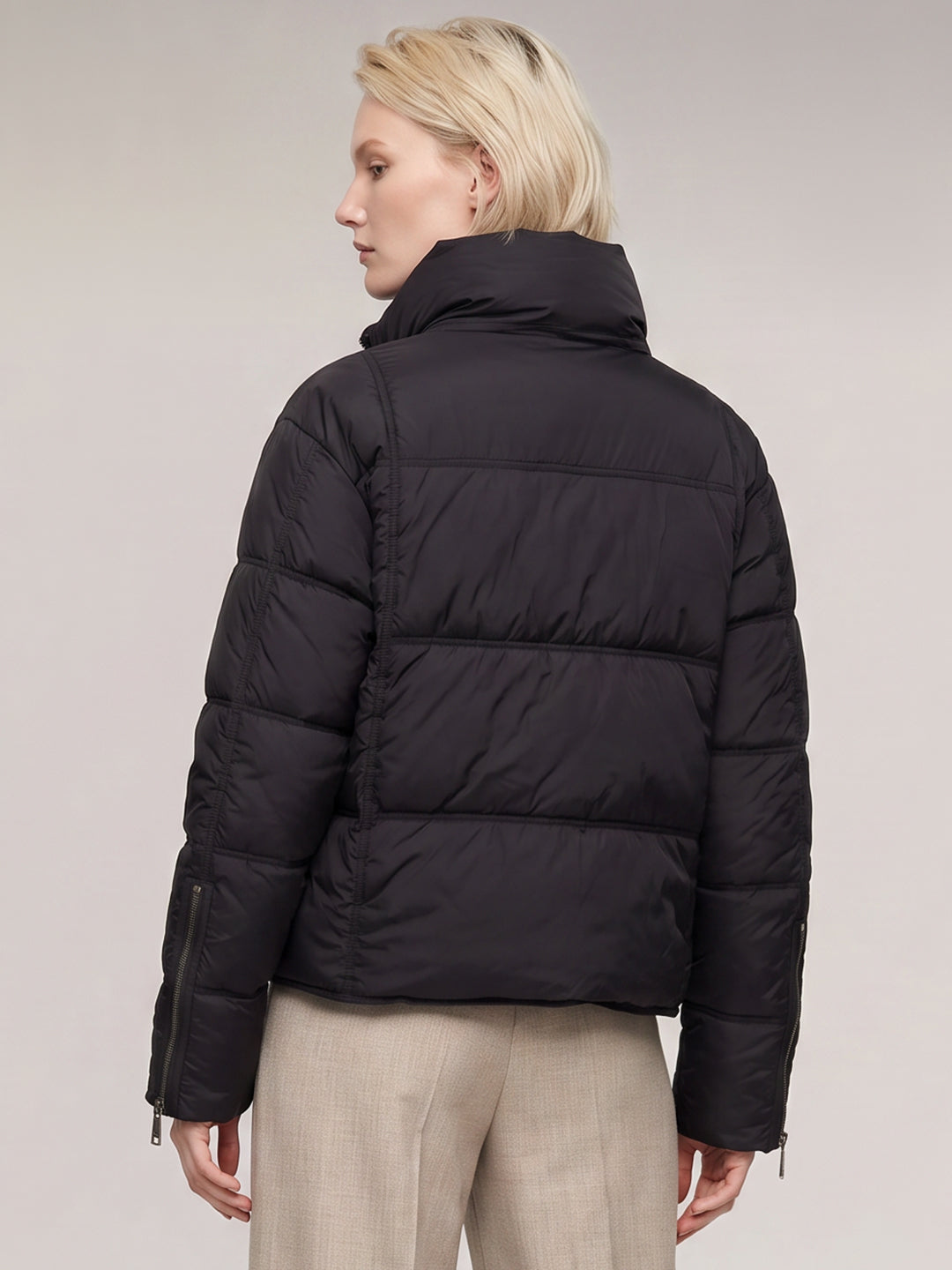 High Neck Puffer Jacket