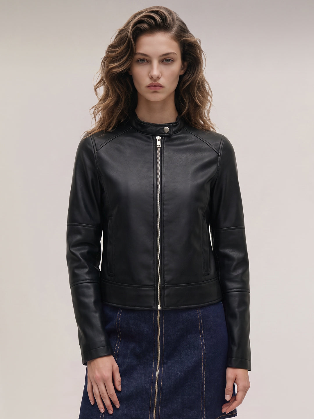 Black Biker Jacket