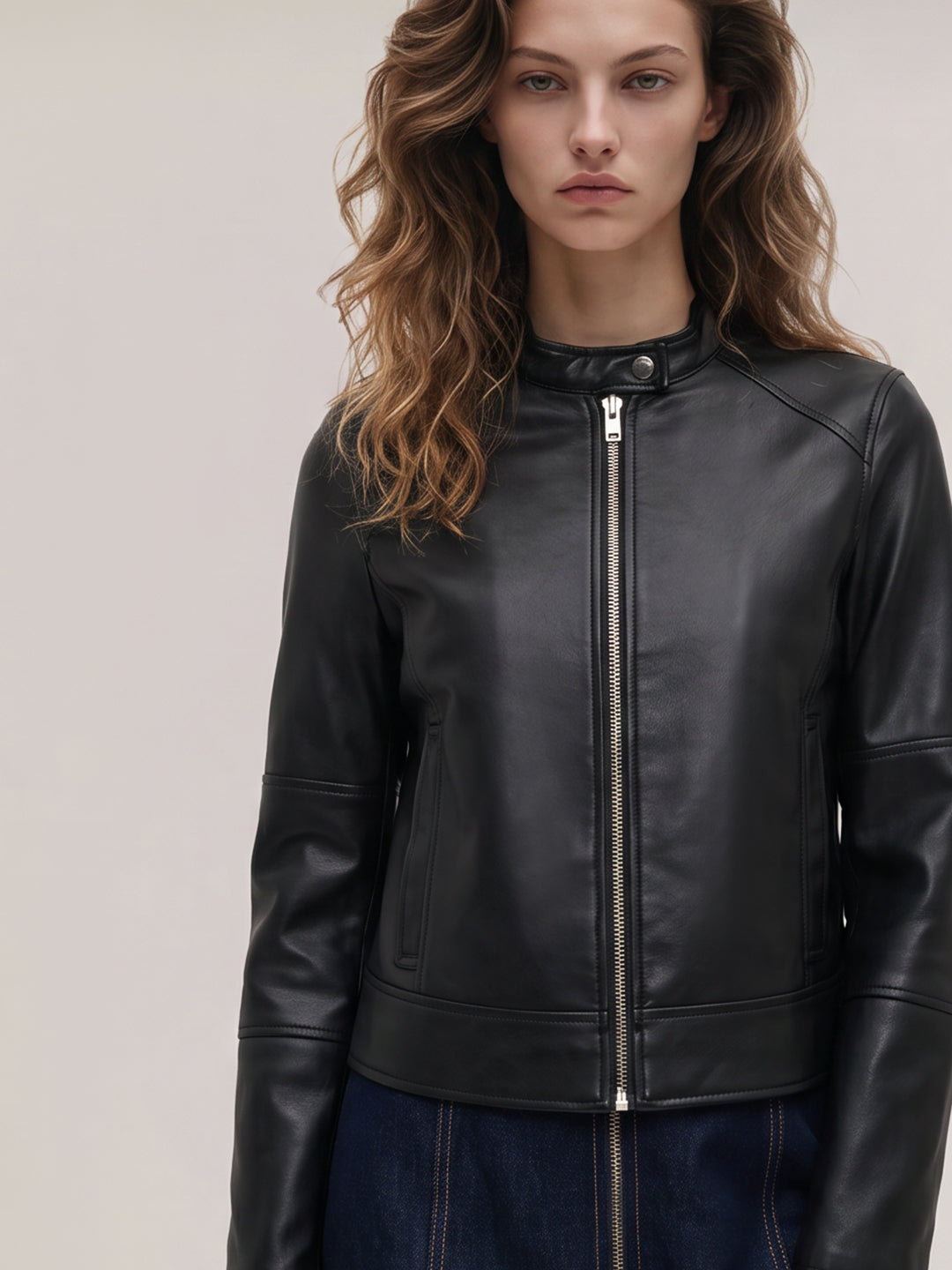 Black Biker Jacket