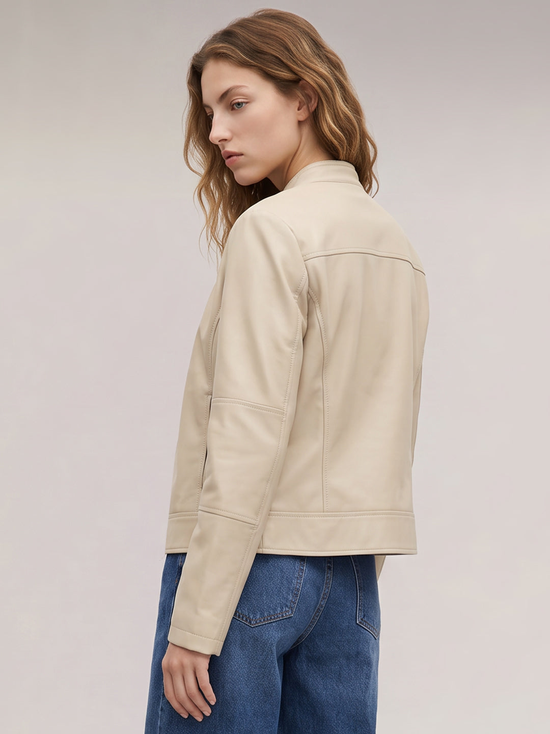 Beige Short Jacket