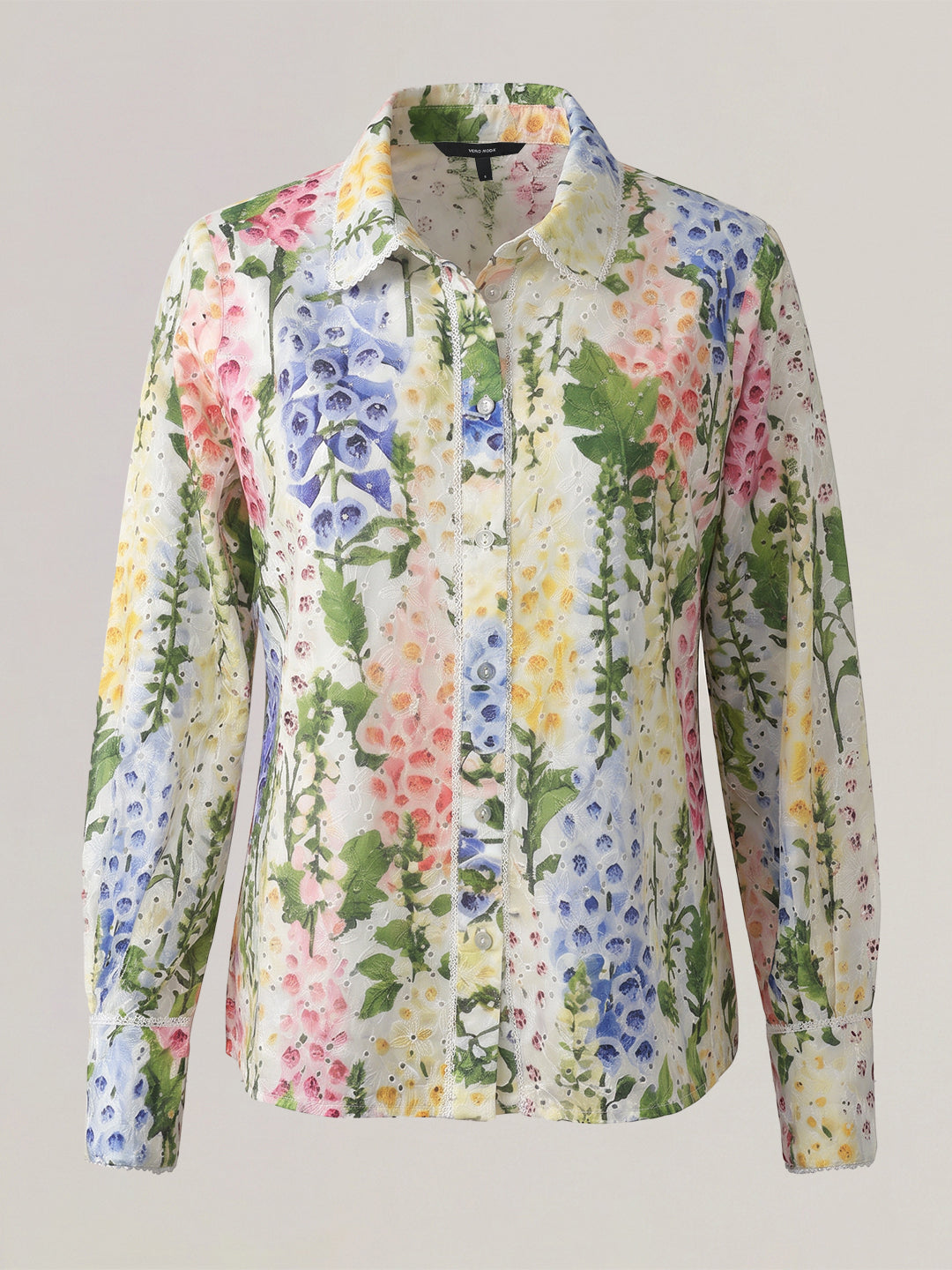 Floral Print Cotton Shirt