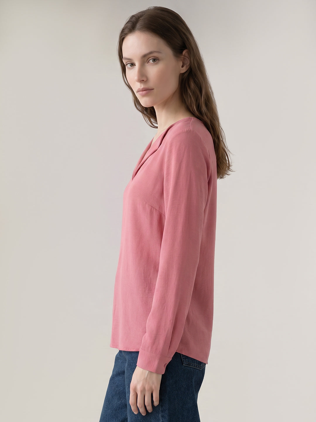 Pink Regular Fit Top