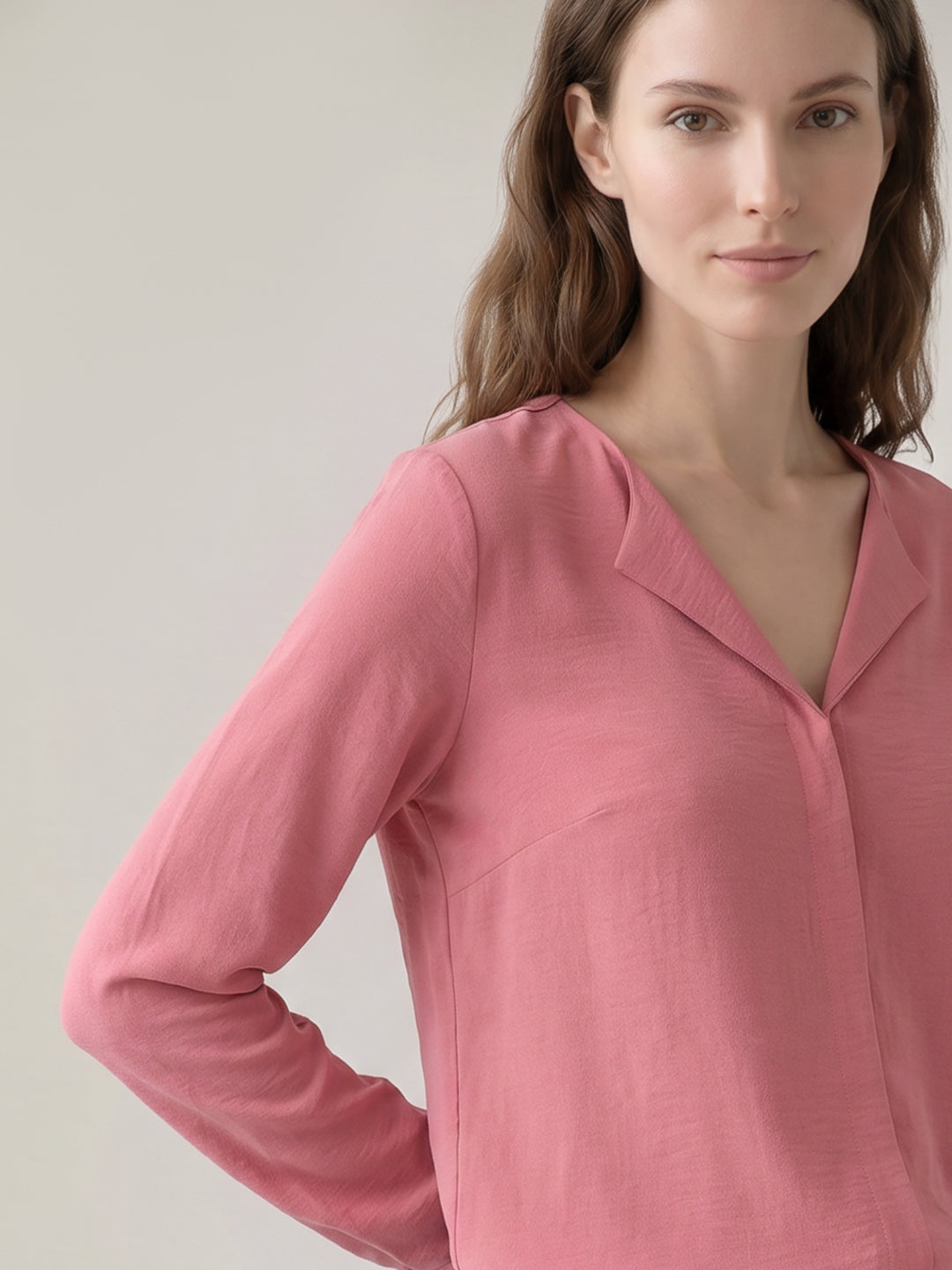 Pink Regular Fit Top