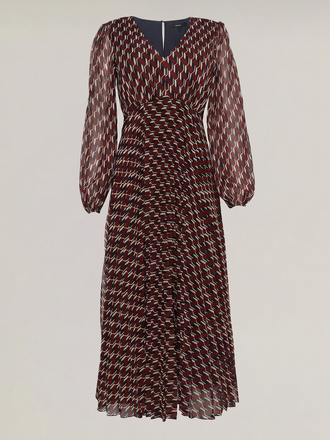 Printed Midi Dress