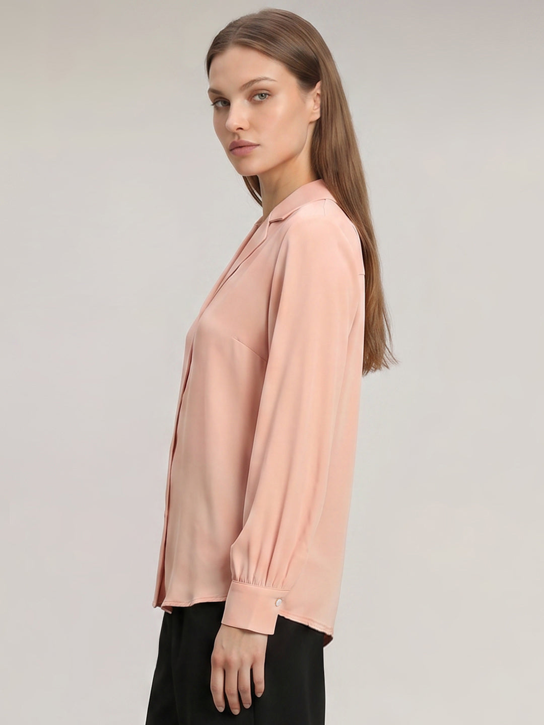 Pink Full Sleeves Shirt