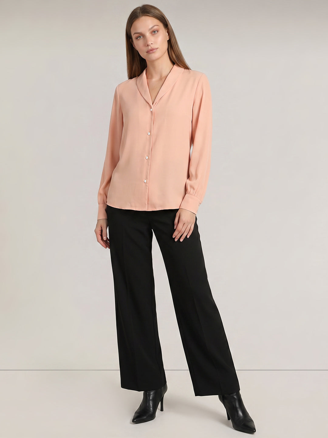 Pink Full Sleeves Shirt