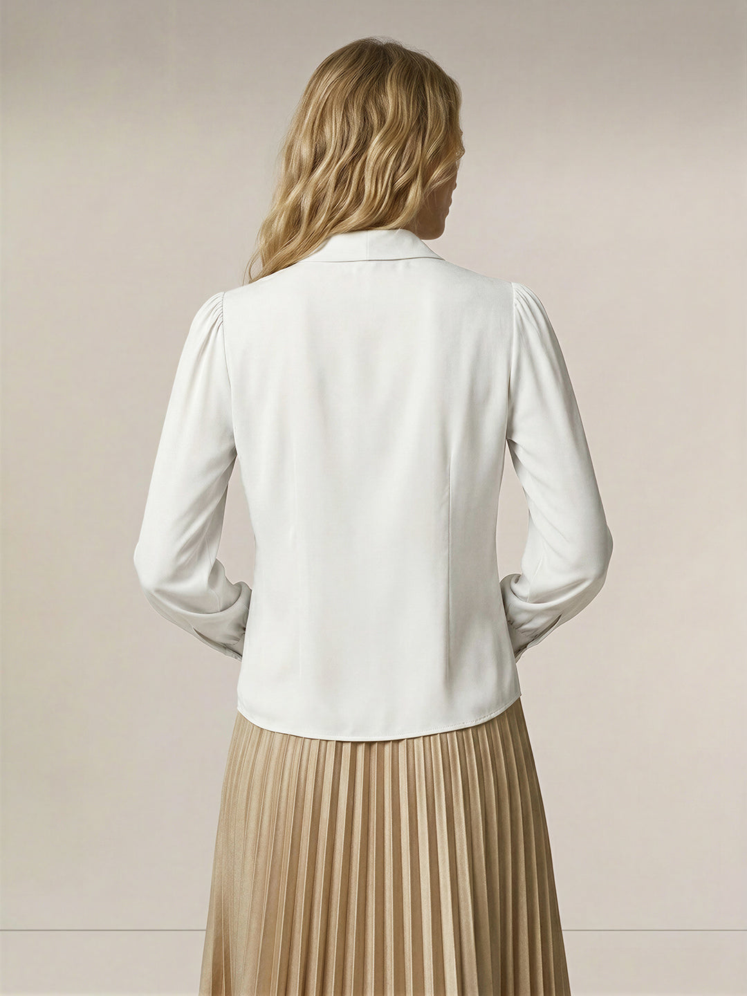 White Full Sleeves Shirt