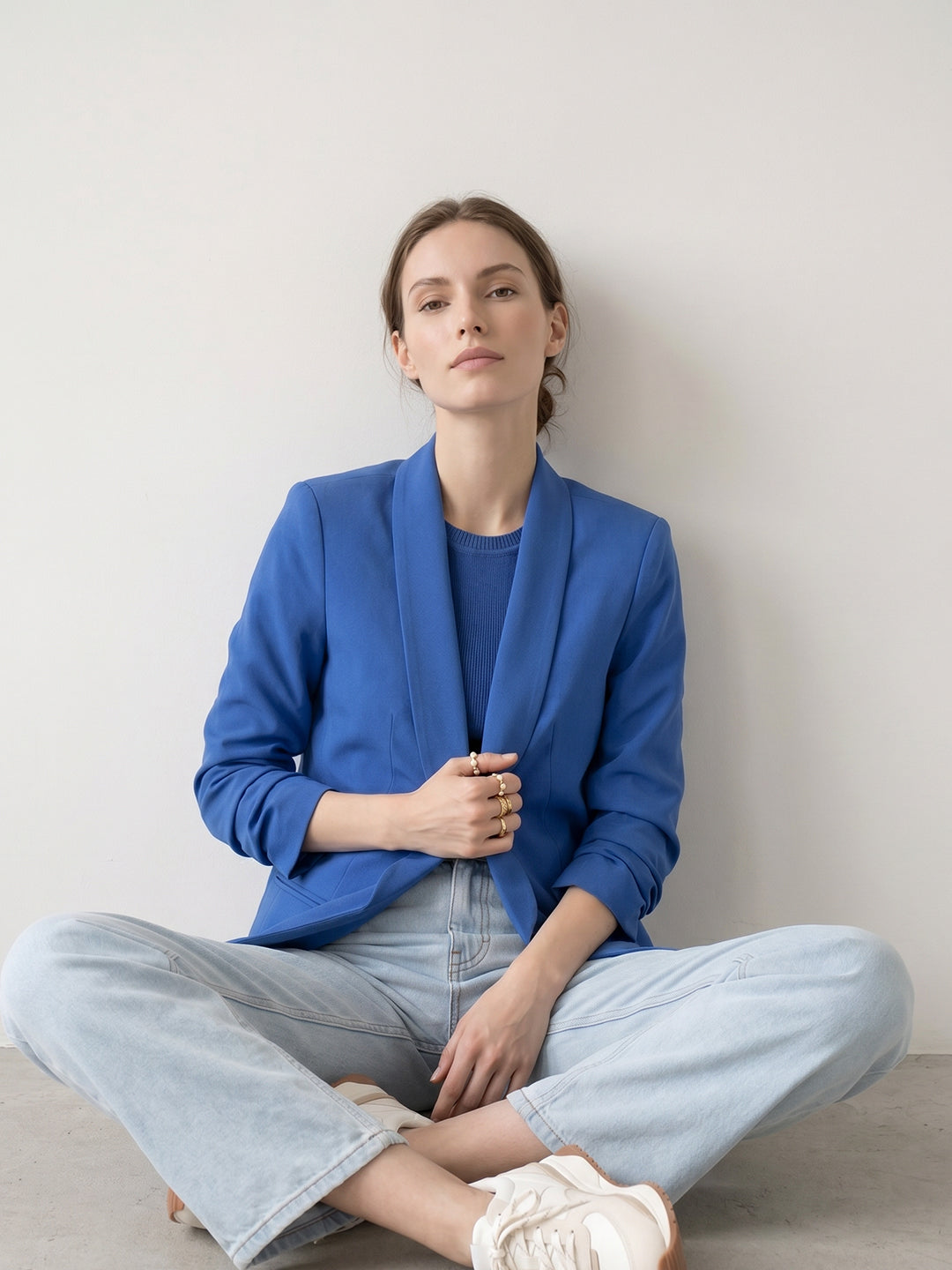 Blue Tailored Blazer