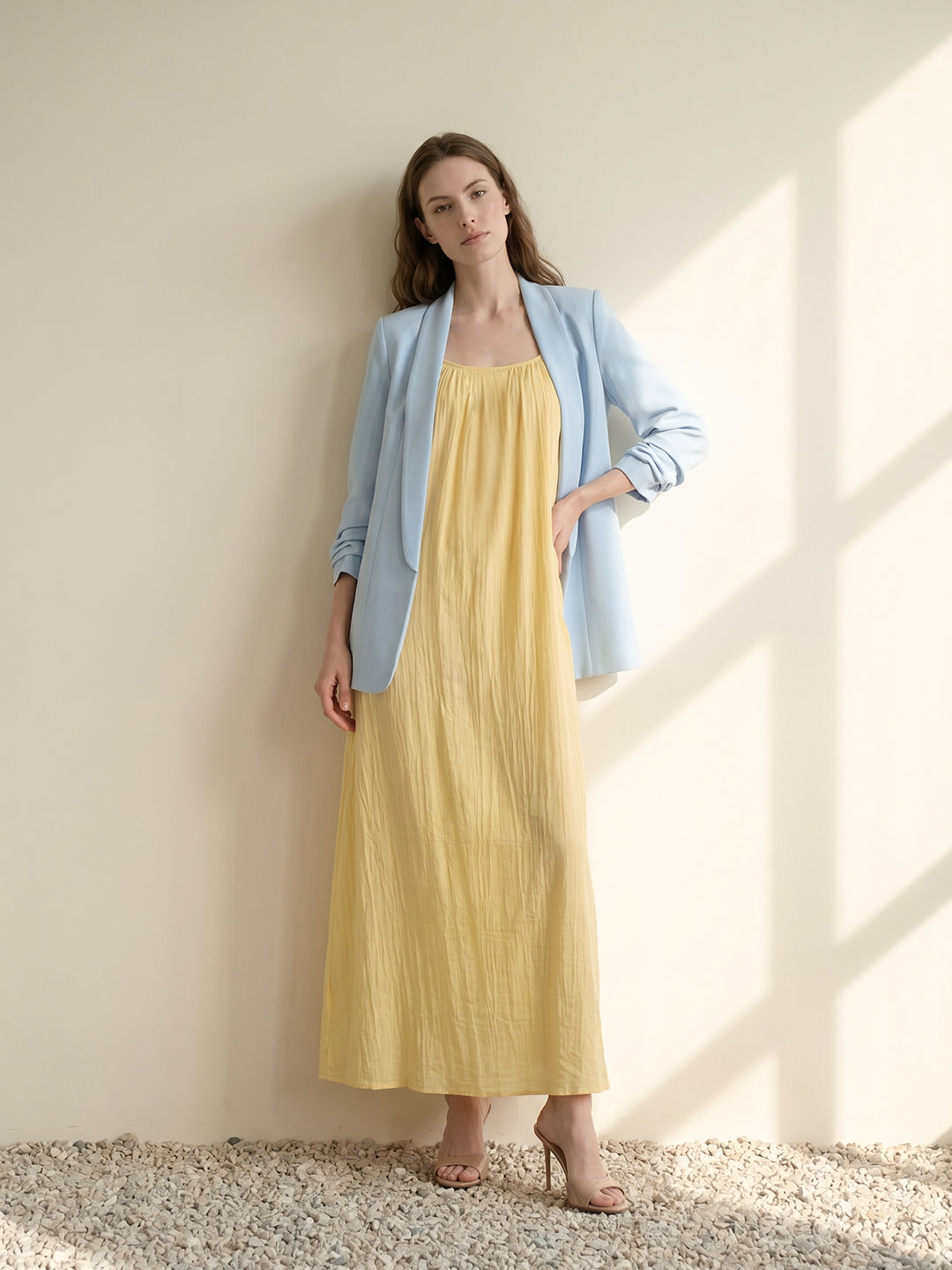 Light Blue Tailored Blazer