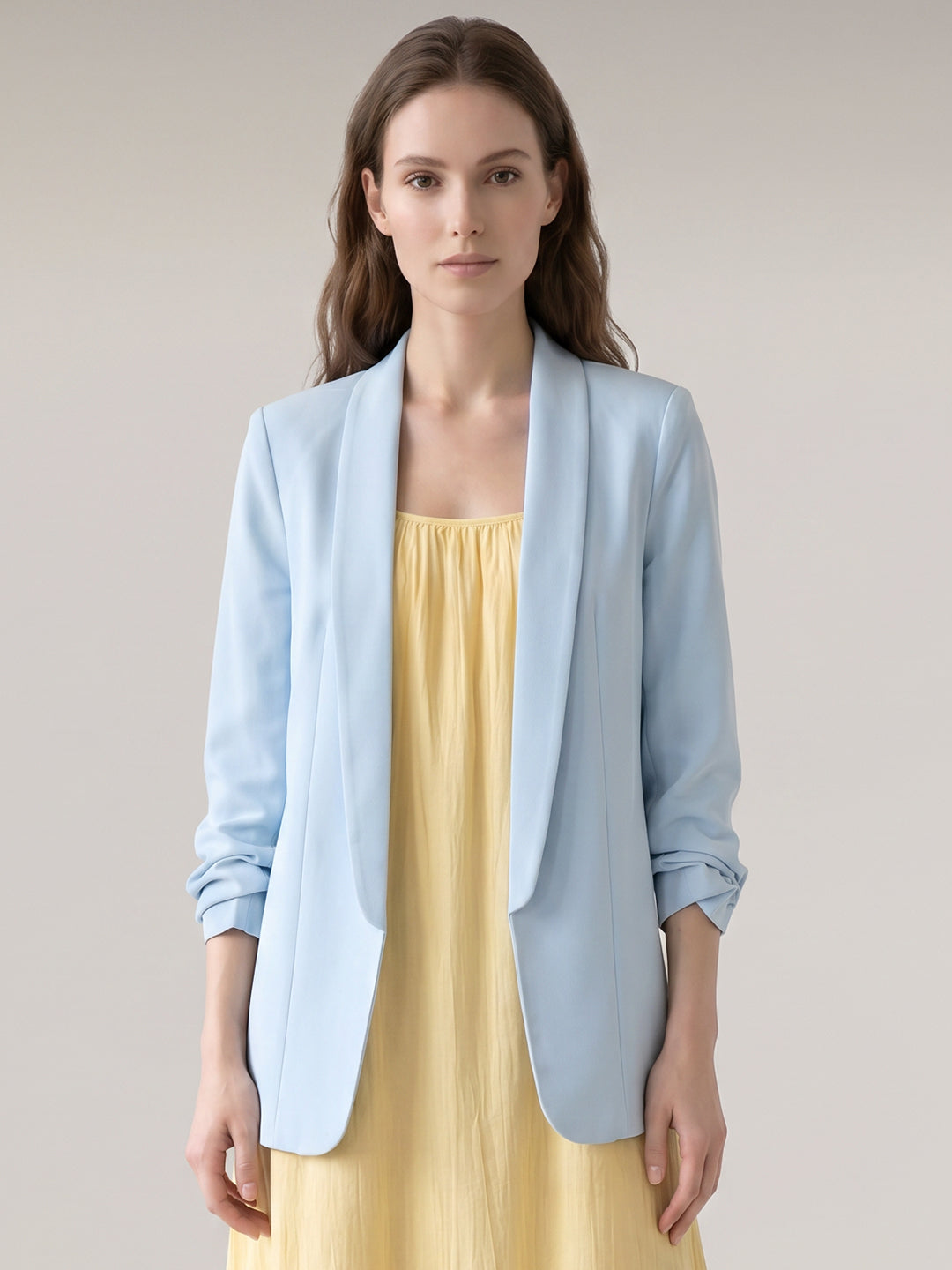 Light Blue Tailored Blazer