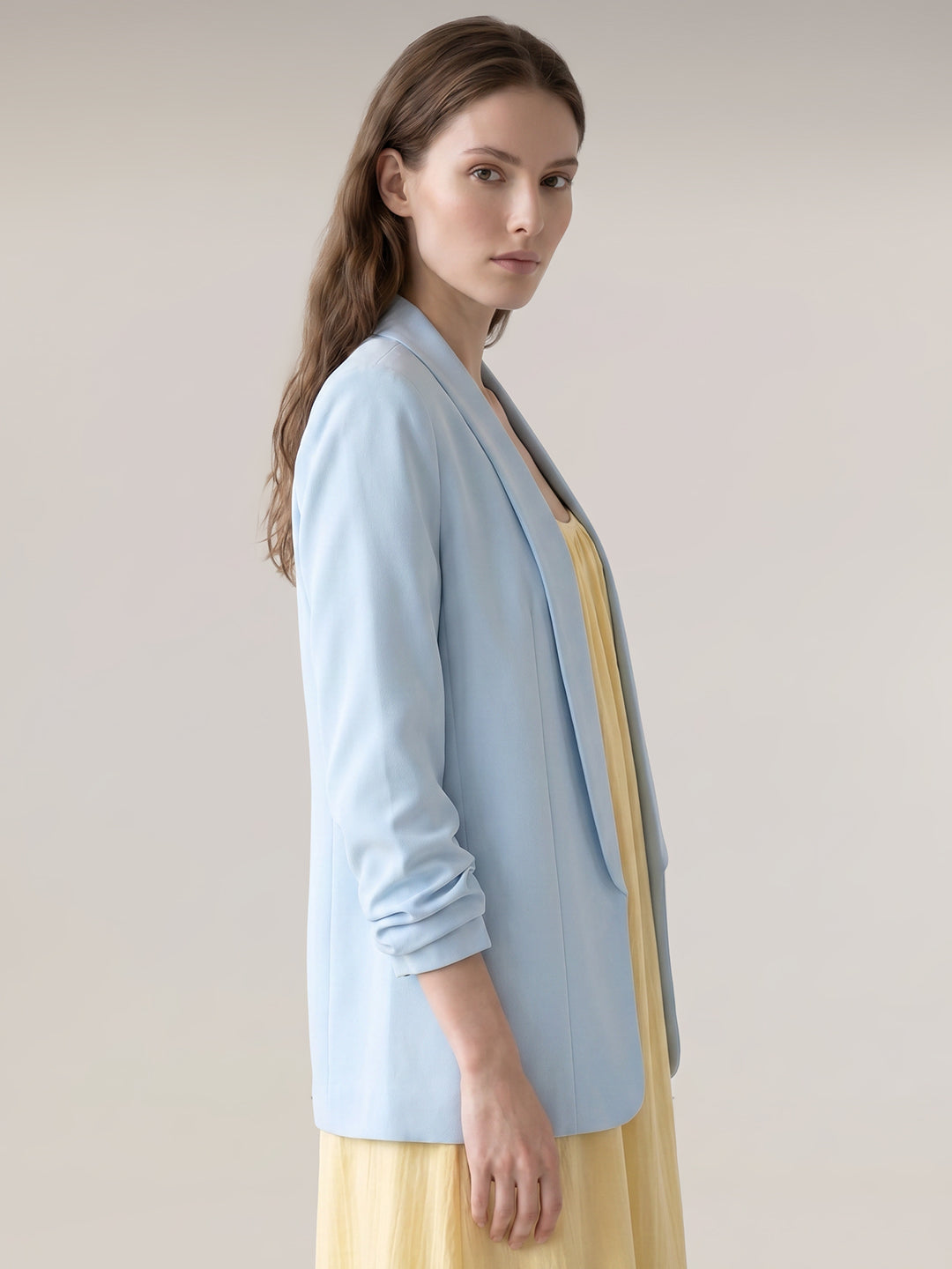 Light Blue Tailored Blazer