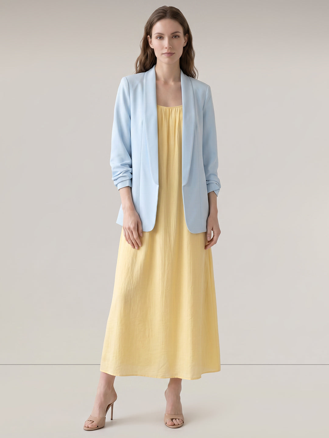 Light Blue Tailored Blazer