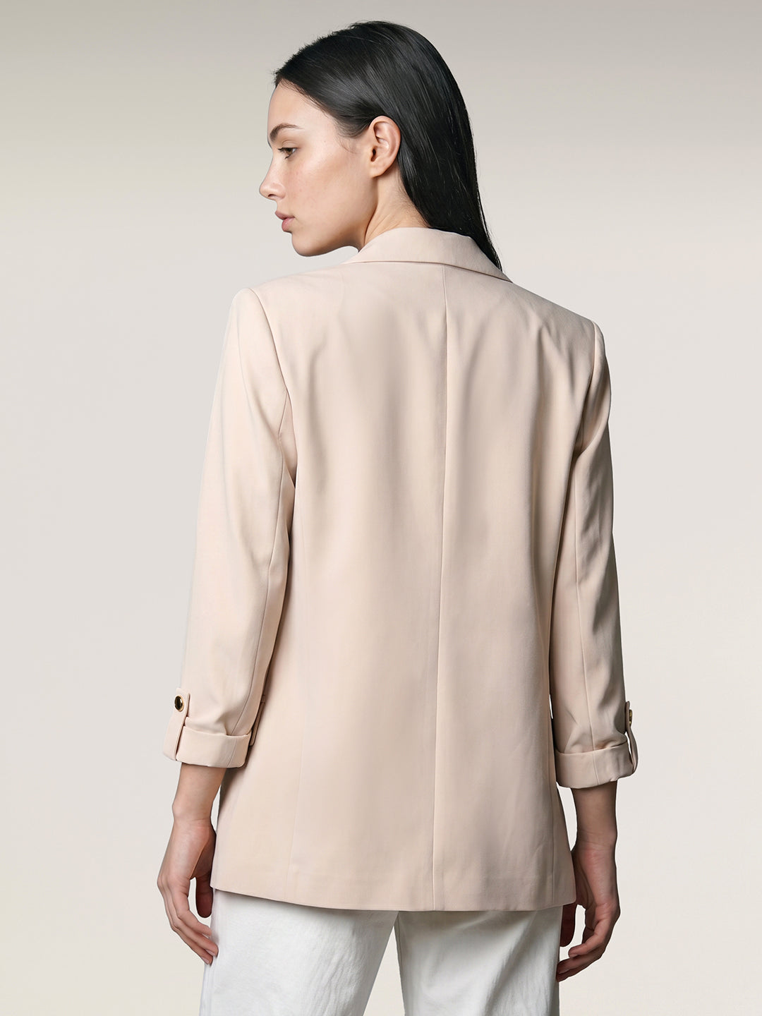 Ecru Tailored Blazer