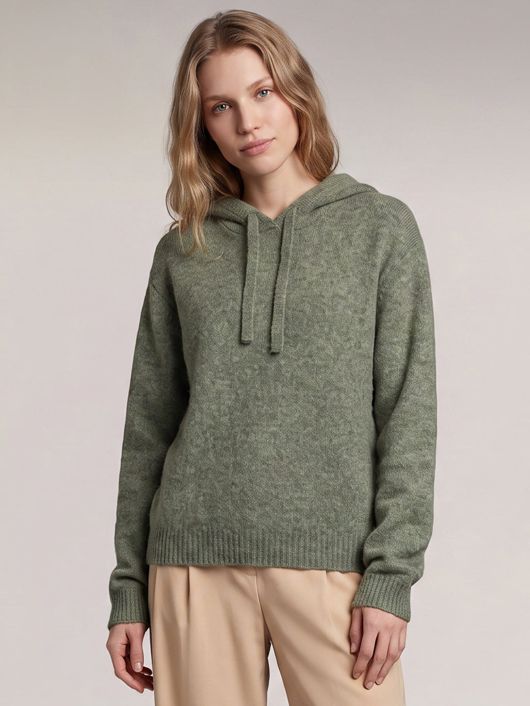 Green Hooded Pullover