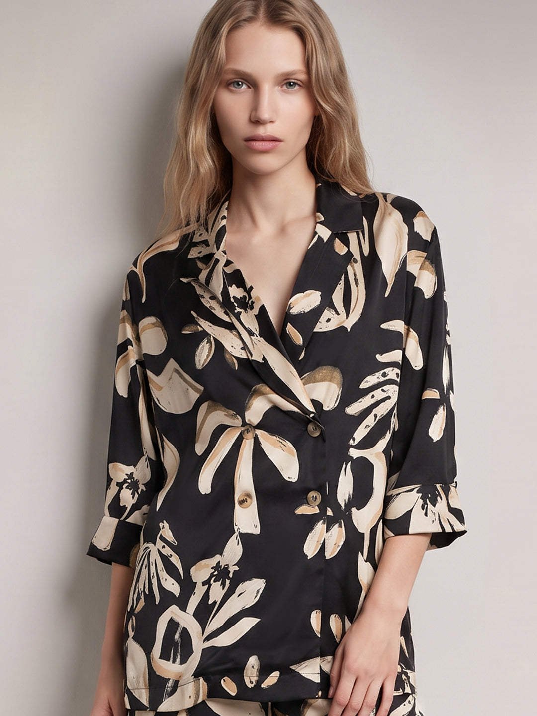 Floral Print Blazer