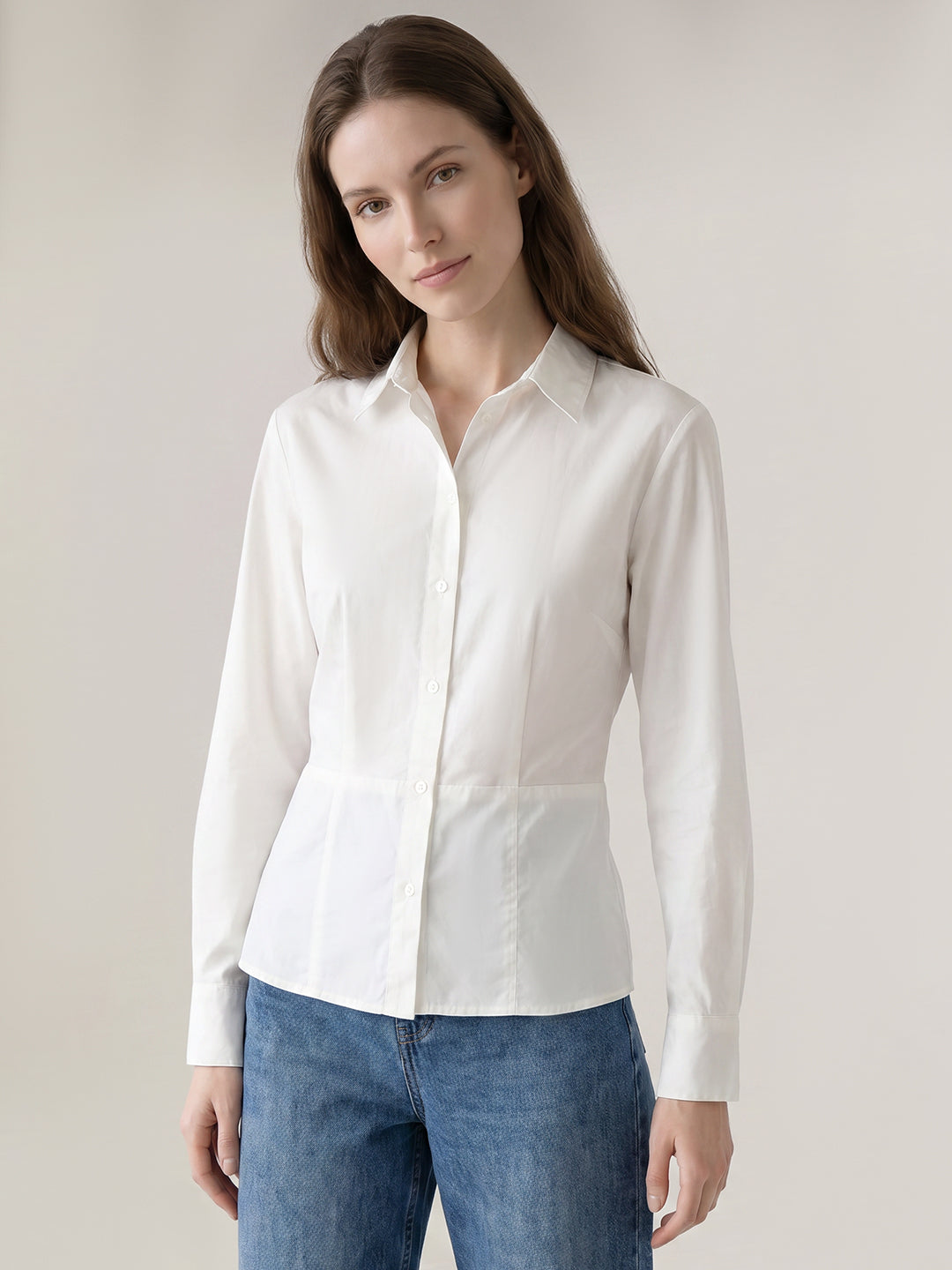 White Cotton Shirt