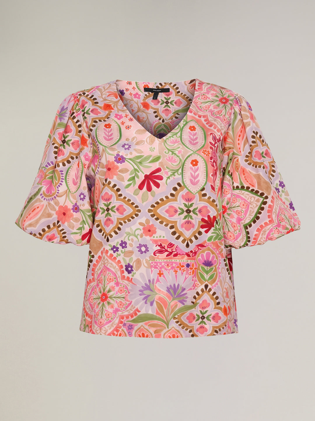 Pink Printed Top