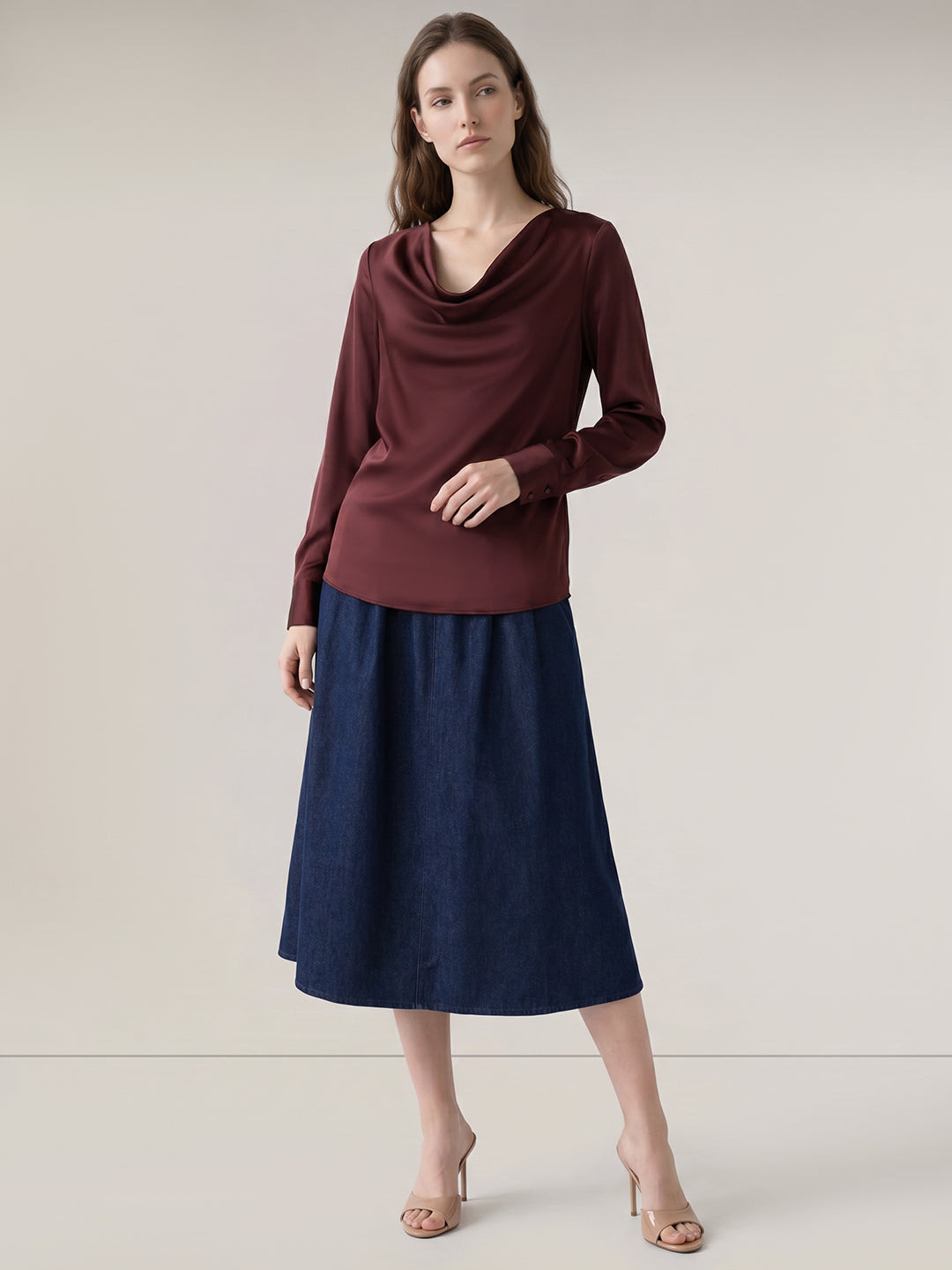 Cowl Neck Top