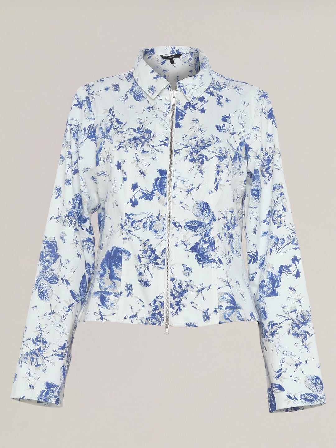 White Floral Jacket