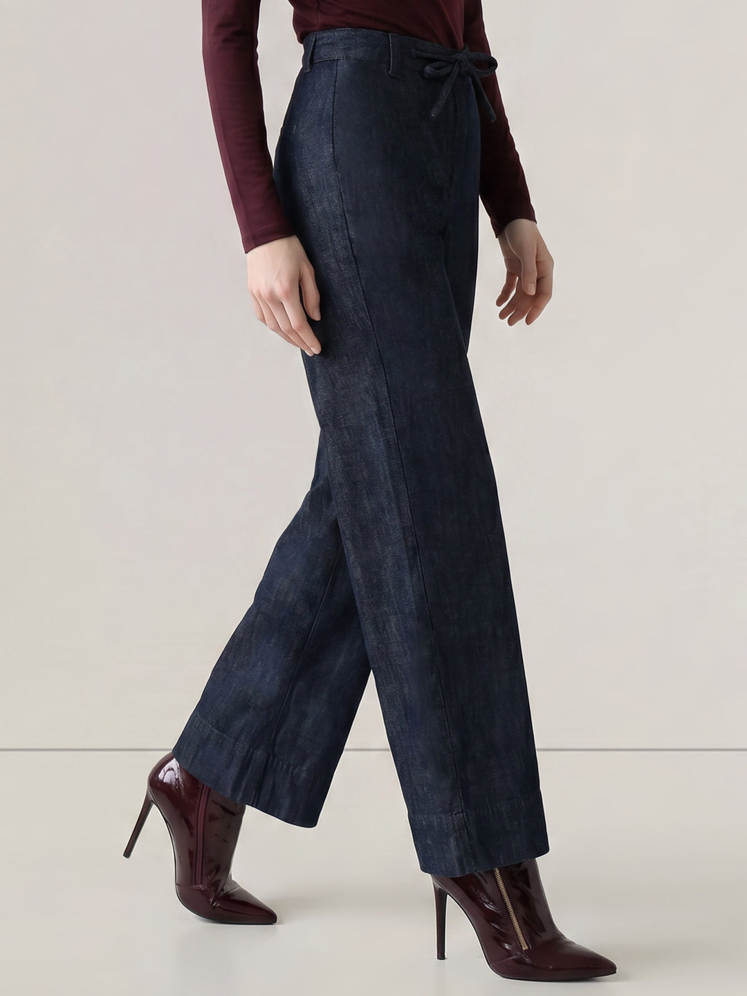 Dark Blue Wide leg Jeans