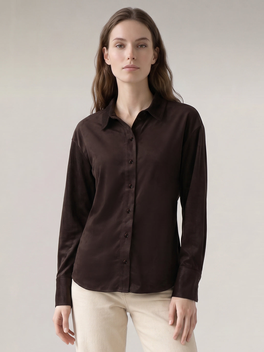 Dark Brown Shirt