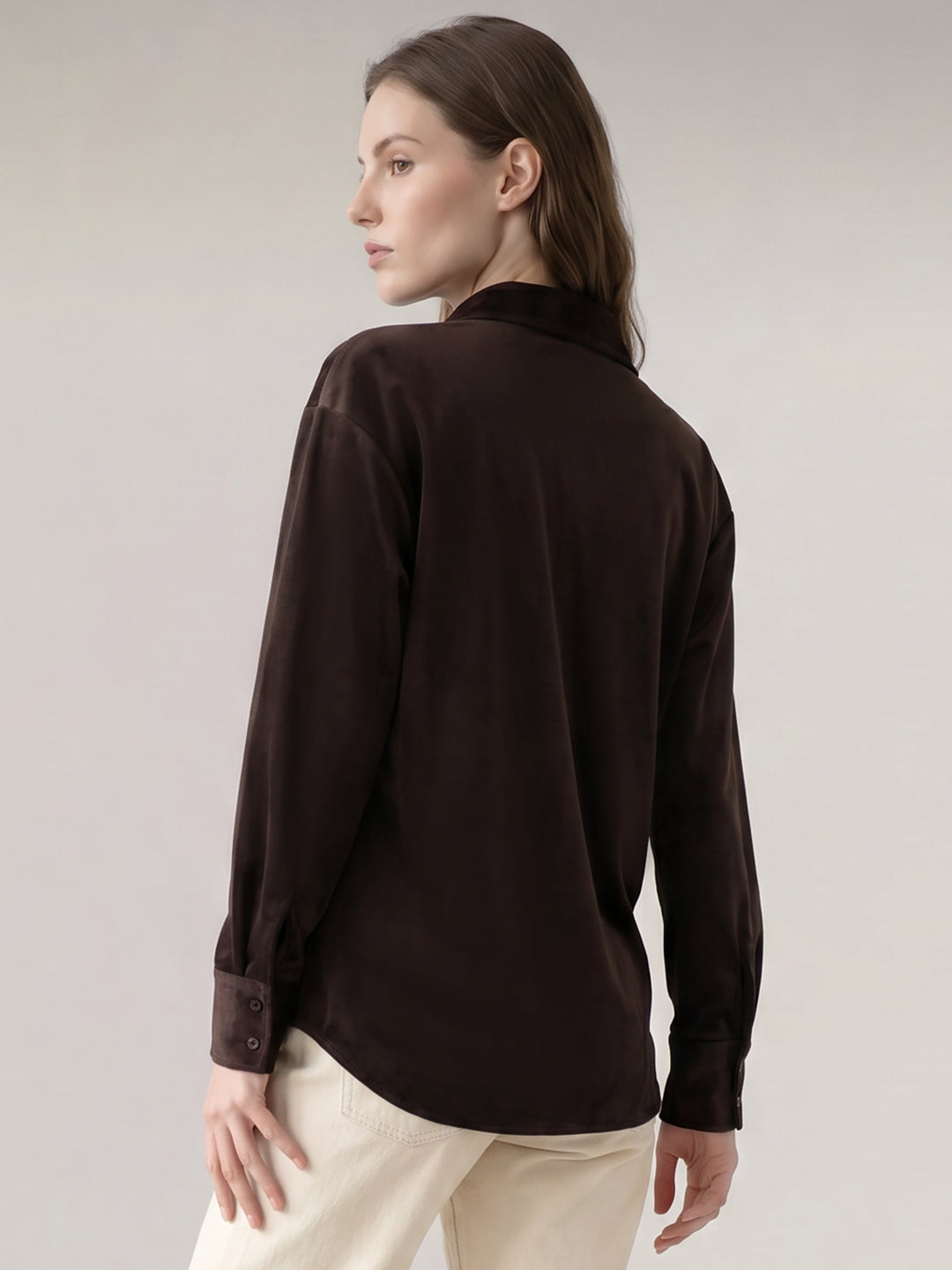 Dark Brown Shirt
