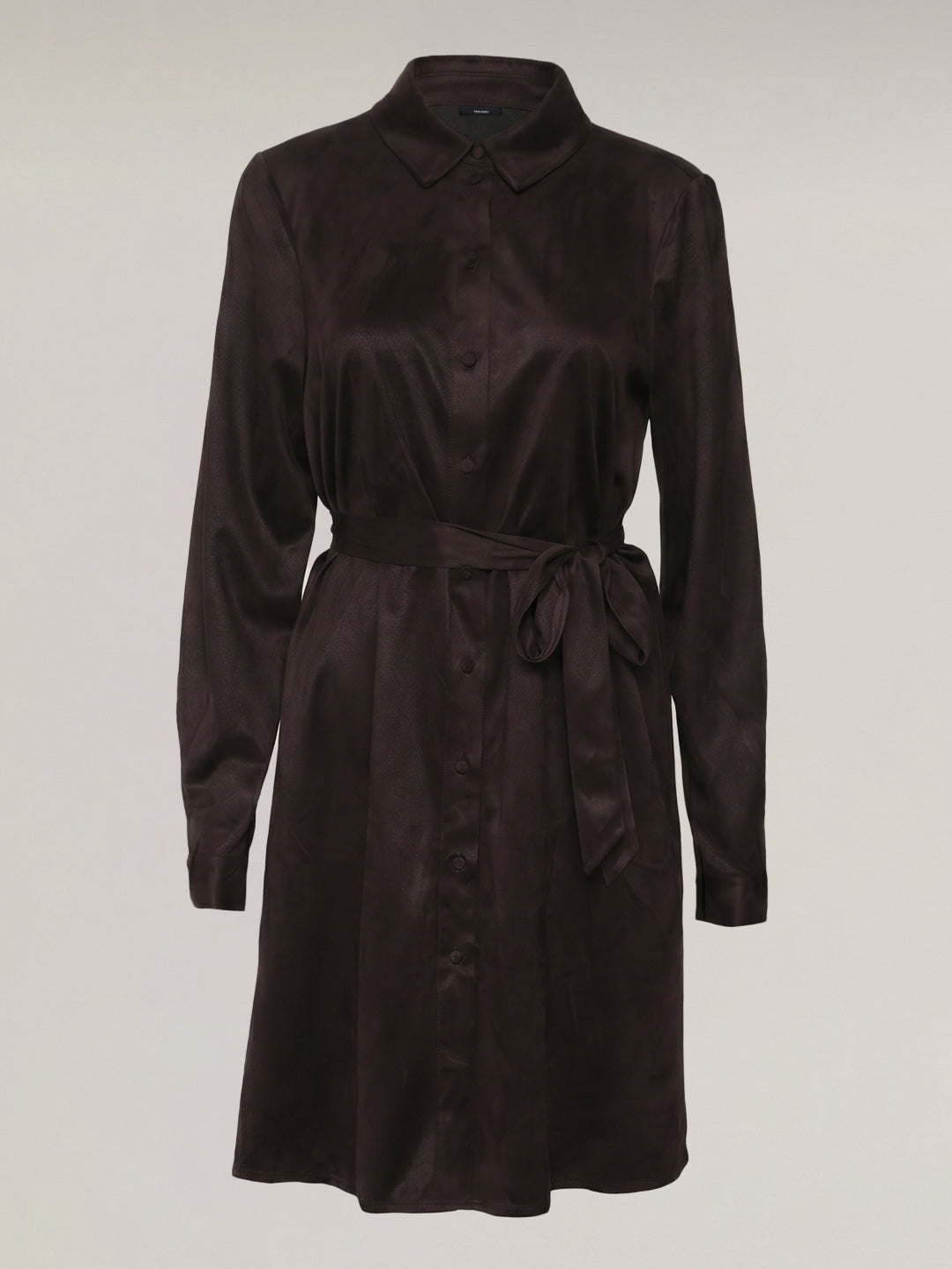Dark Brown Shirt Dress