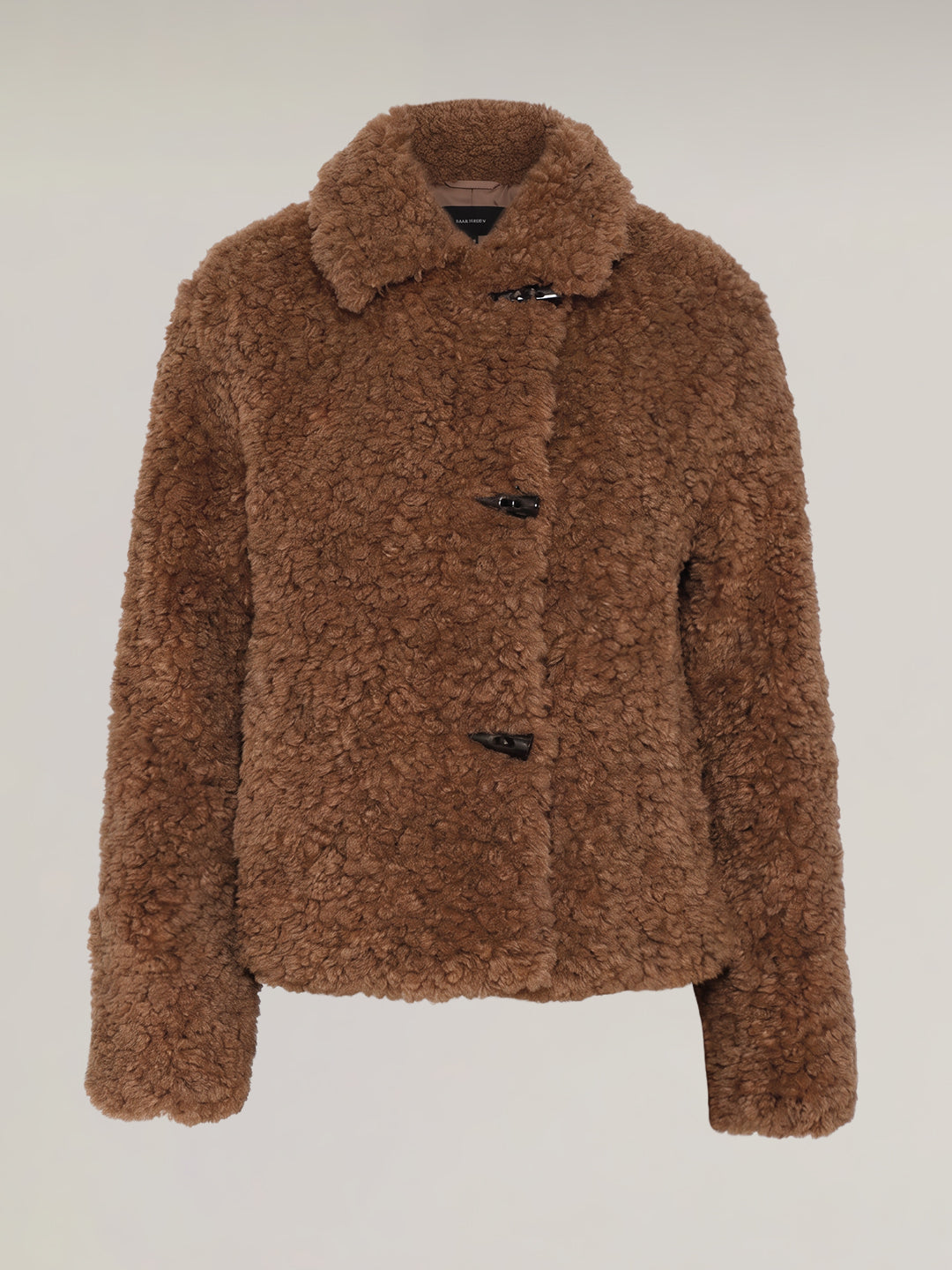 Brown Short Teddy Jacket