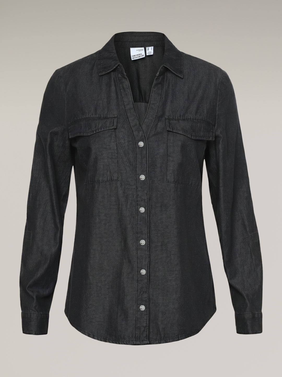 Black Denim Shirt