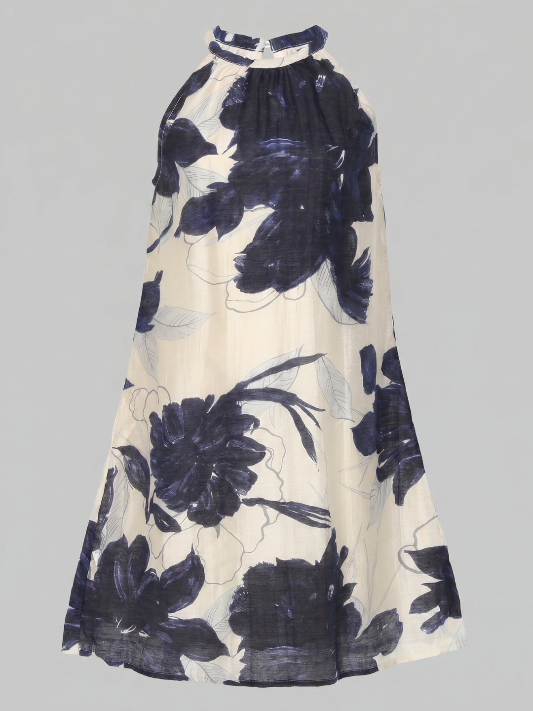 GIRLS Ecru Printed Dress