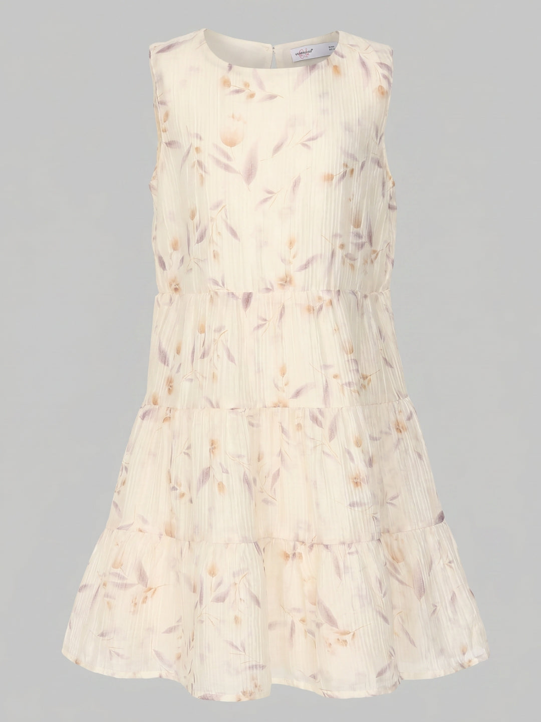 GIRLS Floral Tiered Dress
