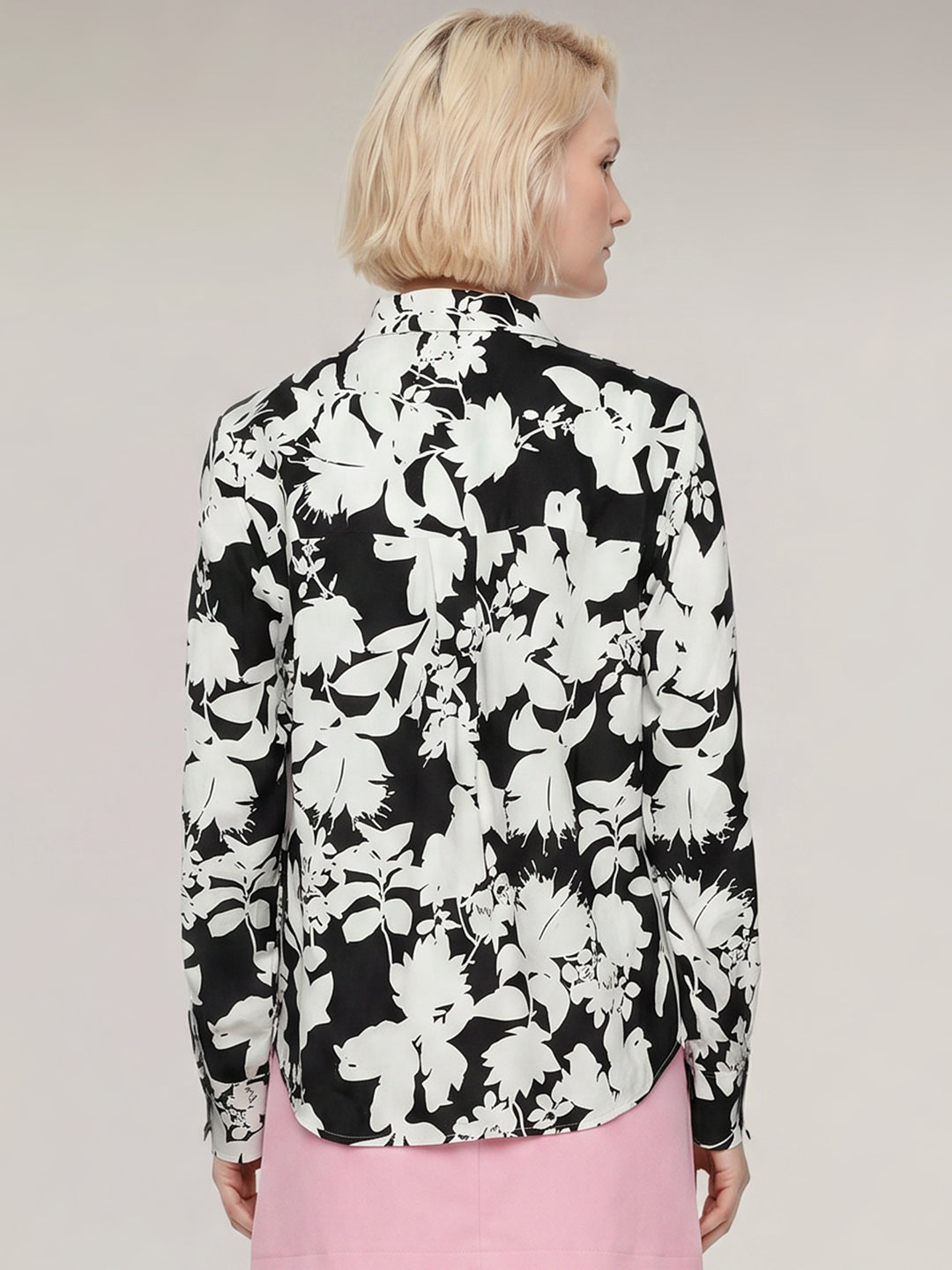Black Printed Shirt