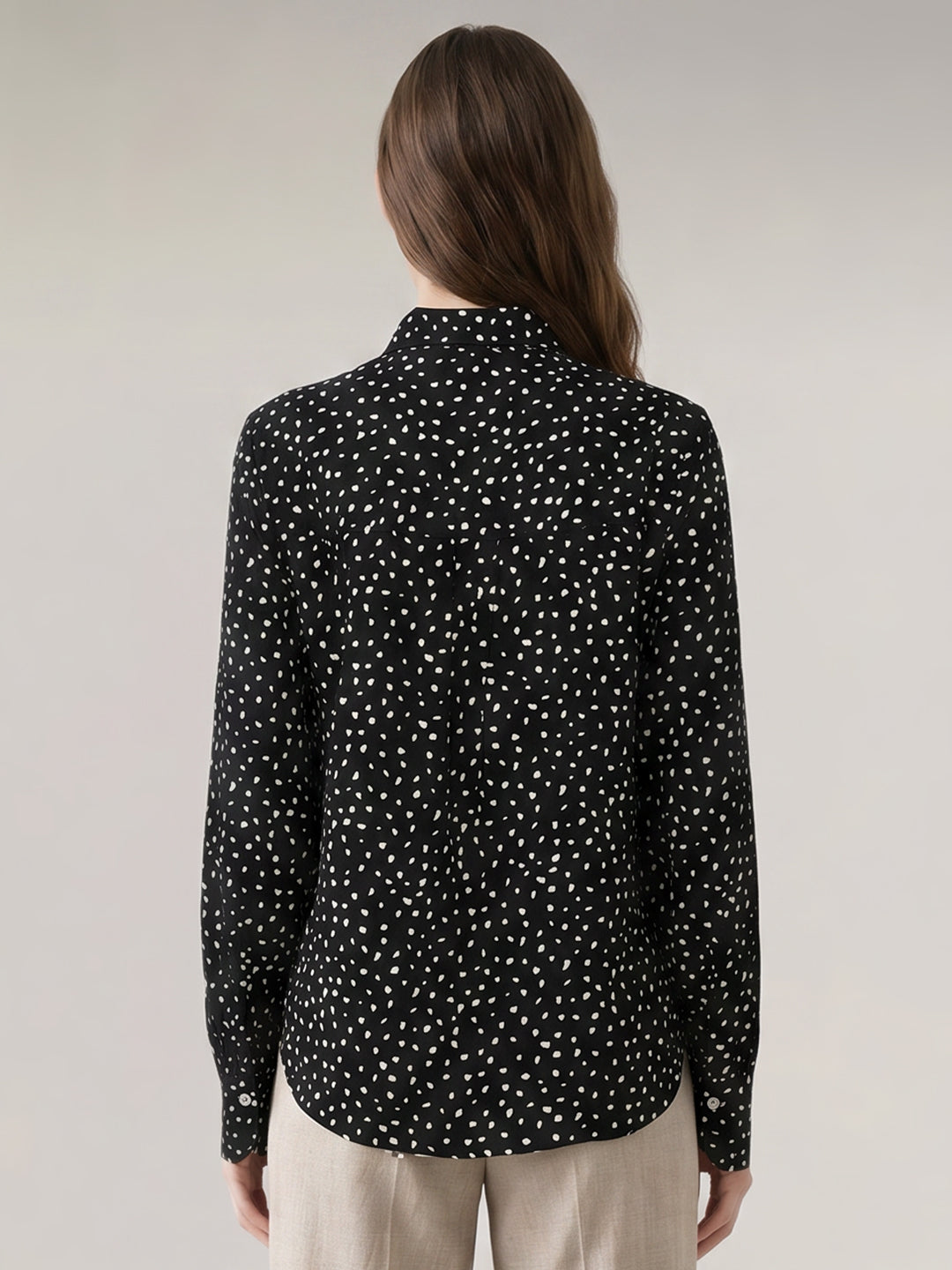 Black Printed Shirt
