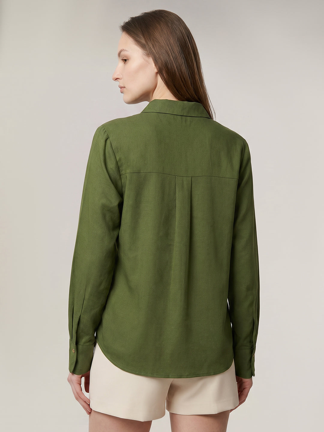 Dark Green Shirt