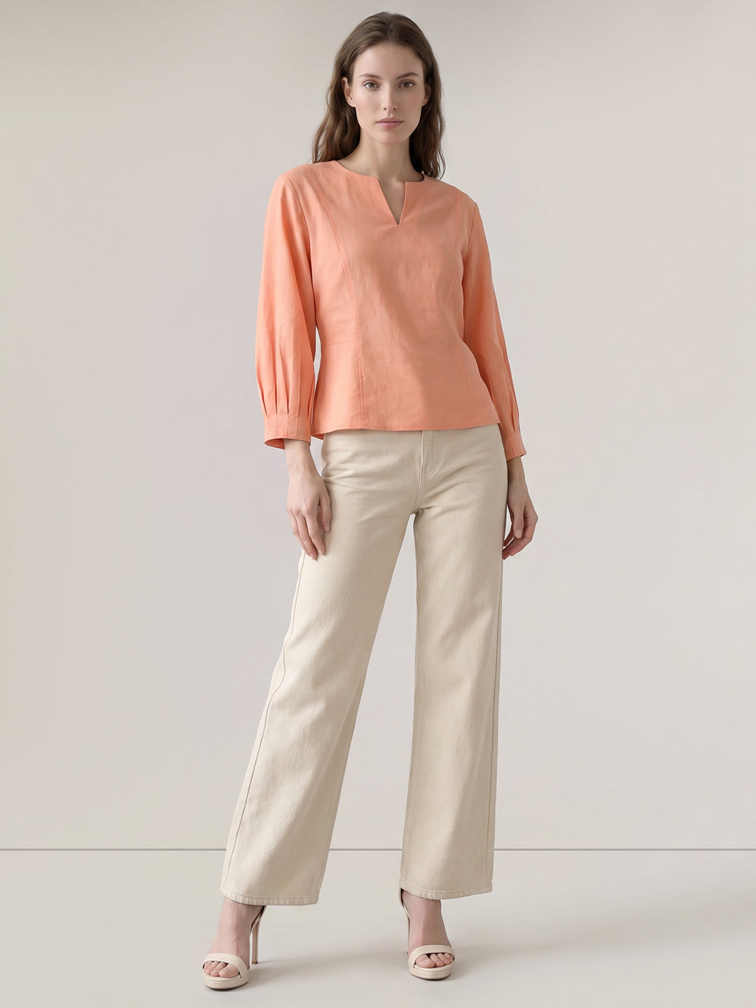 Pink Regular Fit Top